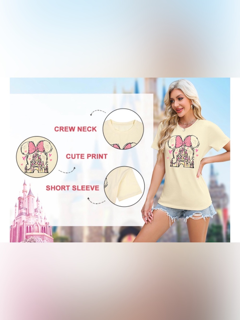 Magical Princess Short Sleeve T-Shirt, Size M - Picture 3 of 17